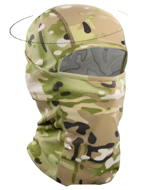 Camo Face Mask