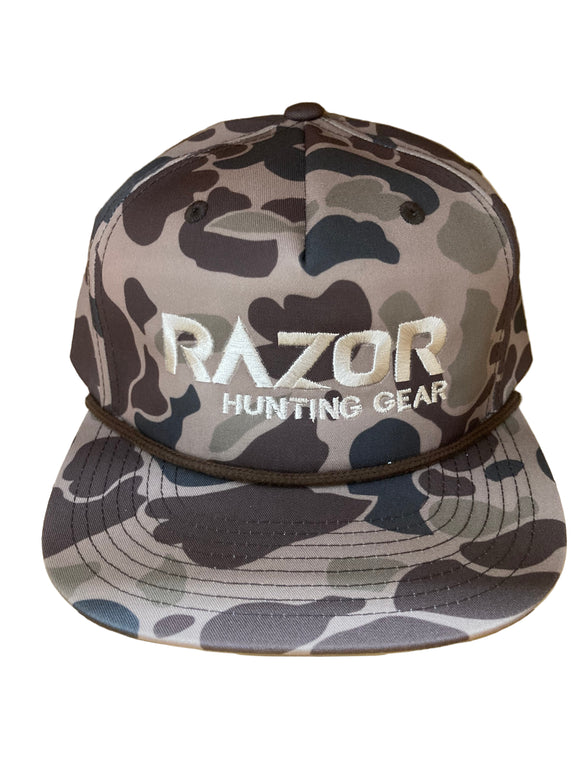 RAZOR Rope Hat - Bark Duck Camo