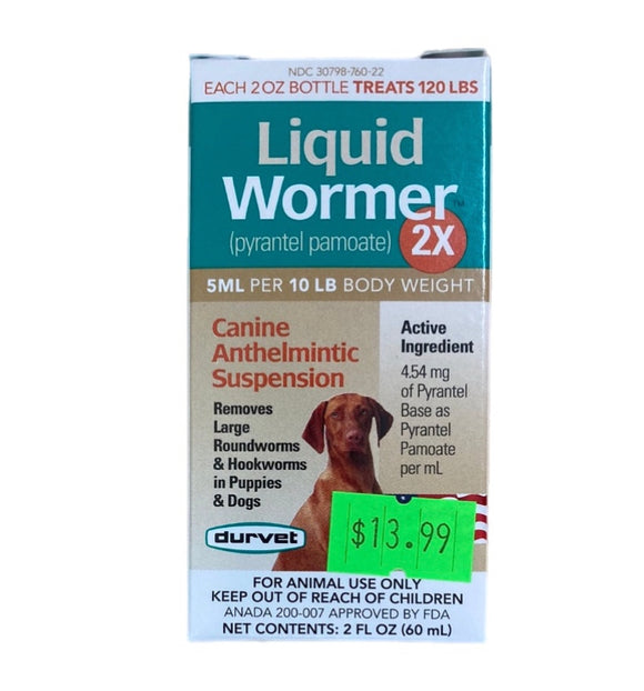 Durvet Liquid Wormer - Coon Hunter Supply