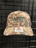 RAZOR Duck Camo Hat - Green Logo