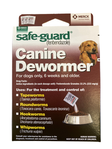 Safe-Guard 4 Gram Canine Dewormer