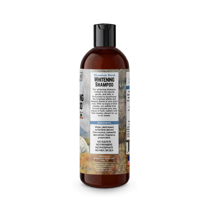 All American Canine Whitening Shampoo Coon Hunter Supply