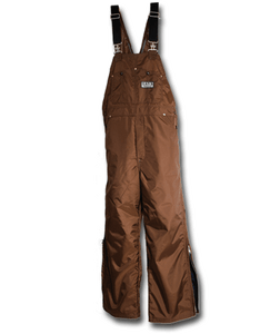 Dan's High-n-dri brown WATERPROOF BIBS - Coon Hunter Supply