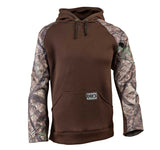 dan's briar hoodie - brown/camo - Coon Hunter Supply