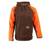 dan's briar hoodie - brown/orange - Coon Hunter Supply